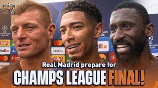 Jude Bellingham Toni Kroos & Antonio Rüdiger speak ahead of UCL final  CBS Sports Golazo