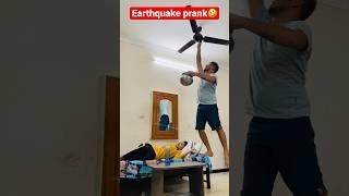 Earthquake Prank On Wife  Must Watch #shorts #prank #comedy #funny #trending #viral