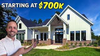 AFFORDABLE Custom Homes In Houston Texas On Acreage UNDER $1000000