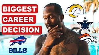 The Biggest Decision of My NFL Career  VM VLOGS Von Millers Free Agency Experience