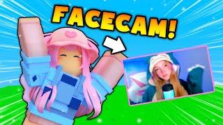 Turning on my FACECAM for the first time... Roblox Bedwars