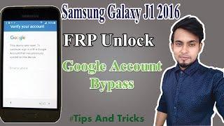 Samsung J1 2016 FRP Unlock SM-J120H Google Account Bypass