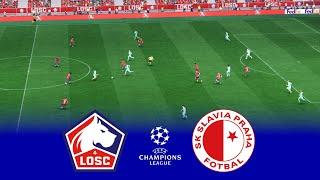 LOSK Lille vs Slavia Praha - UEFA Champions League 2425  Full Match All Goals  FC 24 Gameplay PC