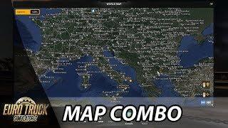 ETS2 1.36  PM 2.43 + RM 2.0 + GS1.3 FIX2 + Mediterranean Map...  Map Combo_V3 0€ version