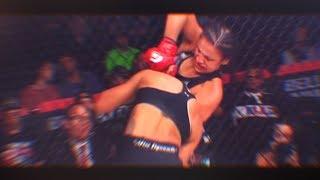 Veta Arteaga vs. Denise Kielholtz - Highlights  Standing Guillotine Choke