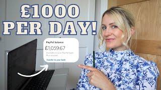 HOW TO MAKE £1000 TODAY SIDE HUSTLES & PASSIVE INCOME IDEAS - 10 New Streams Of Income For 2024.