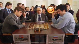 MAGNUS VS VLADIMIR KRAMNIK  World Blitz Chess