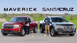 2022 Ford Maverick vs Hyundai Santa Cruz  The $40000 Question