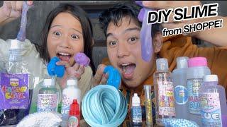 MAKING DIY SLIME from SHOPPE ANG GANDA  Grae and Chloe