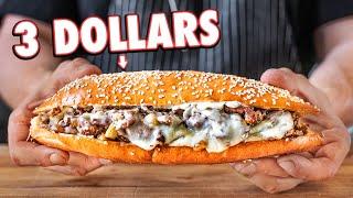 The $3 Philly Cheesesteak  But Cheaper