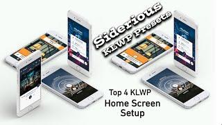 Top 4 klwp home screen setup of 2018  Siderious Klwp Presets