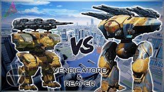 WR  Vendicatore VS Reaper – Preview Comparison  War Robots