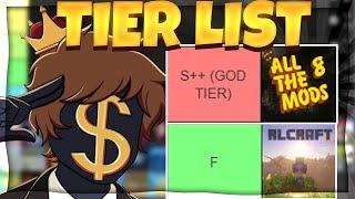 The ULTIMATE Minecraft Modpack Tier List 2023 All The Mods RL Craft Better MC