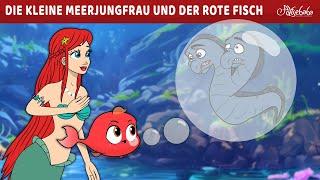 Die kleine Meerjungfrau und der Rote Fisch ‍️  Märchen für Kinder  Gute Nacht Geschichte