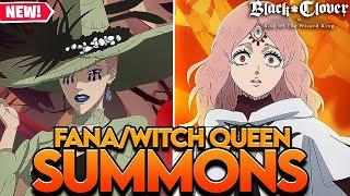 BDAY SUMMONS GONE WRONG 200 PULLS FOR THIRD EYE FANA & WITCH QUEEN - Black Clover Mobile