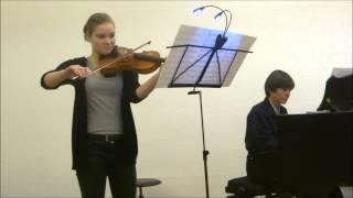 Nina Maria Napp - A.Komarowski - Konzert Nr. 2 - Violine und Klavier