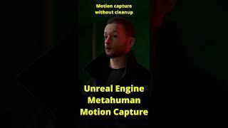 Motion capture Metahuman test 2 without cleanup Real-Time face and body