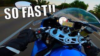 BMW S1000RR First Ride Power wheelies