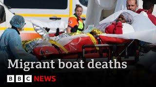 Six children and pregnant woman among 12 dead as boat sinks in English channel  BBC News