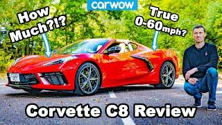 2020 Corvette C8 review see how quick it is 0-60mph + 14mile... And the shocking UK price