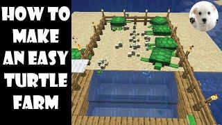 How to make a turtle farm in minecraft 1 20