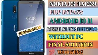Nokia c3 frp BypassNokia c3 Ta-1239 Google Account remove 2023  Nokia c3 frp Remove  New tricks