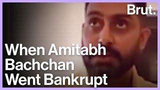 When Amitabh Bachchan Went Bankrupt