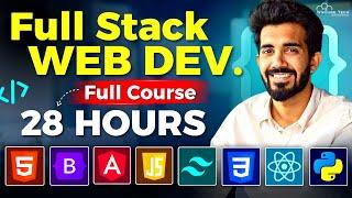 Web Development Full Course 28 HOURS  Learn Full-Stack Web Development in 2024