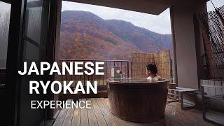 Japanese Ryokan with Private Onsen Experience  Shinhotaka Onsen in Takayama