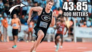 Matthew Boling Drops A Ridiculous Time  2023 Texas Relays