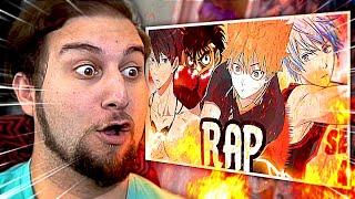 THEY DID NOT NEED TO GO THIS HARD?  Kaggy Reacts to SPORTS ANIME RAP CYPHER  RUSTAGE