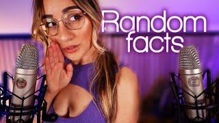 ASMR  Whispering Random Facts in Your Ears