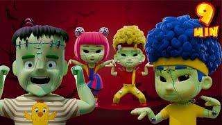 Monster Puzzle Cha-Cha Chicky Lya-Lya & Boom-Boom Dance + MORE D Billions Kids Songs