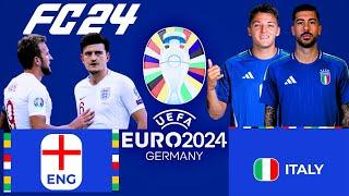 ENGLAND vs ITALY- UEFA EURO 2024-  EA SPORTS FC 24