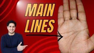 3 Major Hand Lines in PALMISTRY  Decode your Life