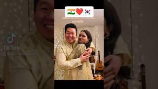 Indian ️ korean couples #indiakorea #indianinkorea #korea #kdrama #korean #bts #btsarmy