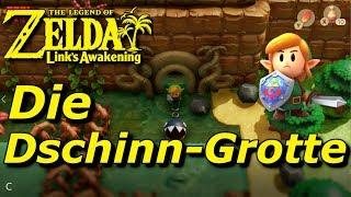 Zelda Links Awakening Die Dschinn Grotte│Zelda Links Awakening deutsch