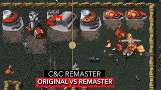 COMMAND & CONQUER REMASTER - SIDE BY SIDE COMPARISON  FIRST EXTENDED GAMEPLAY Teaser 2019