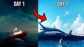 SURVIVING 1 WEEK IN A HIDDEN BOAT BASE - DayZ