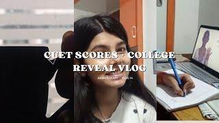 VLOG 14  revealing my cuet results and college first allotment and much more