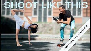 This is how I film a yoga video How to shoot B-roll