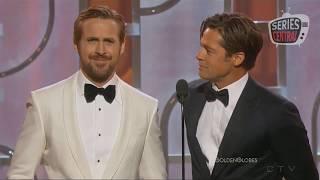 Ryan Gosling non vuole presentare con Brad Pitt i Golden Globes  SUB ITA