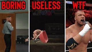 Most Overrated Feature In Every WWE 2K Game