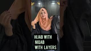 Hijab with niqab  hijab tutorial #hijab #viral #iqra #niqab #hijab #fashion