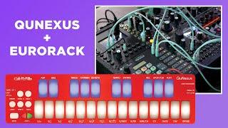 KMI Qunexus & Eurorack Modular Synthesizers w David Rothbaum