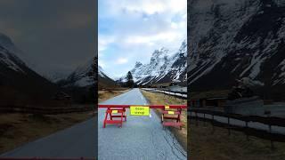 Avalanche Danger ️ Road to Trollstigen Closed in April️