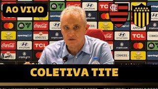 COLETIVA TITE AO VIVO - FLAMENGO X PEÑAROL DIRETO DO CAMPEÓN DEL SIGLO - COPA LIBERTADORES 2024