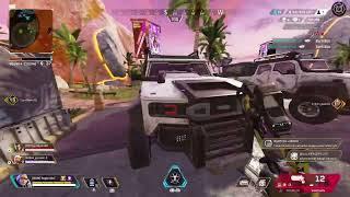 12 kill and 2.5 damage game with the wingman  apex legends console lobby season 19