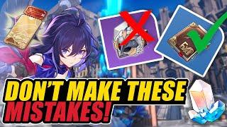 AVOID THESE EARLY GAME MISTAKES F2P  What to Prioritize Early in Honkai Star Rail