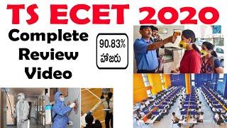 TS ECET 2020 REVIEW VIDEO  ts ecet 2020 step by step exam center process